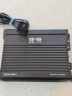 BXA15001 Monoblock Car Amplifier