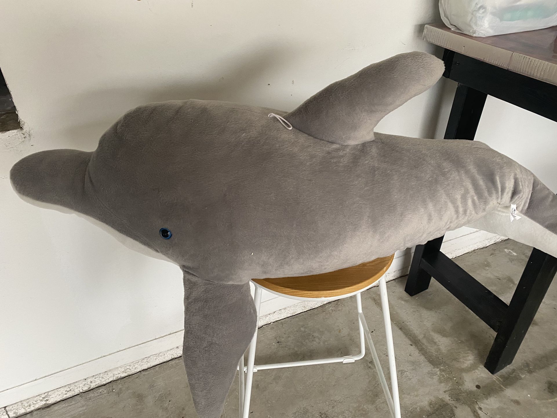 Plush dolphin