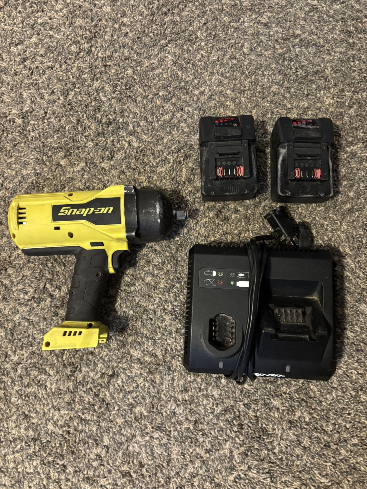 1/2” SnapOn 18v Monster Lithium Cordless Impact