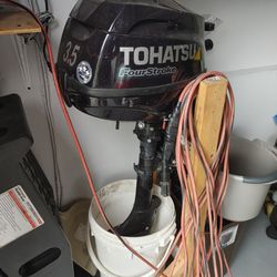 2016 Tohatsu 3.5hp Outboard Short Shaft