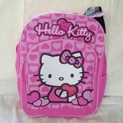Girls hello kitty backpack