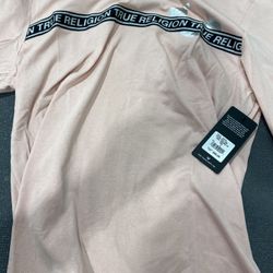 Pink true religion L shirt 