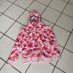 Pink Bape Hoodie