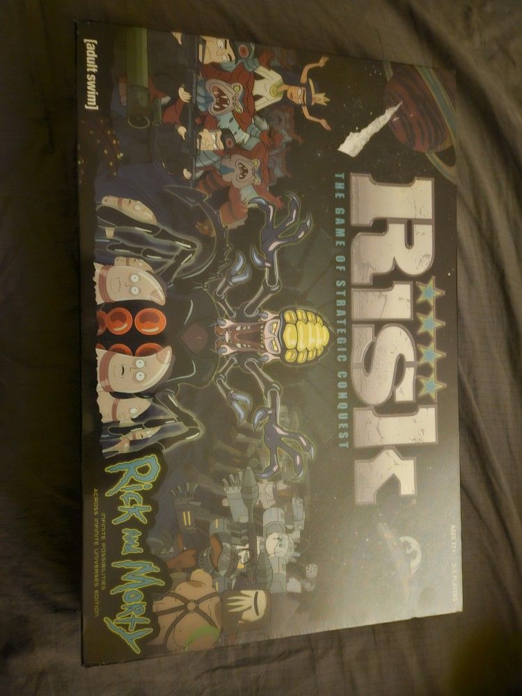 Rick and morty risk board game