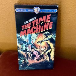 H.G. WELLS THE TIME MACHINE VHS VINTAGE (LIQUIDATING)