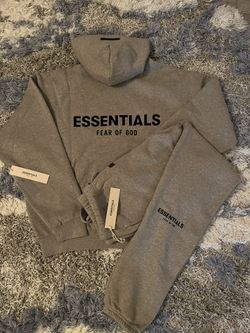 Essentials Fear Of God Dark Oatmeal/Black/Light Oatmeal Full Sets Sizes XS,S,M,L Available Authentic