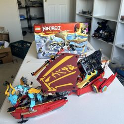 Two Lego Ninjago Sets For Sale 