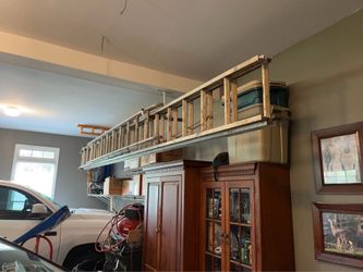 40 Foot Aluminum  Extension Ladder - Commercial Grade - HD