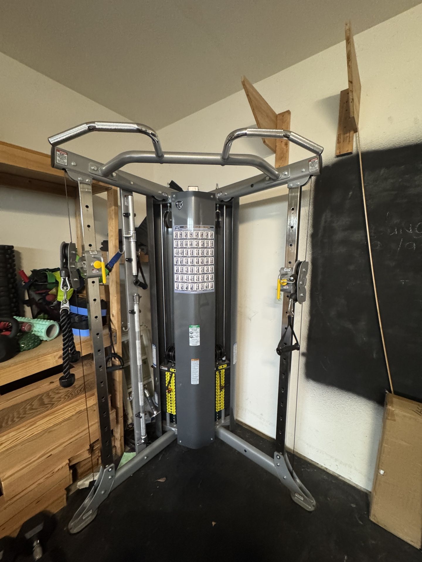 TuffStuff Evolution Corner Multi-Functional Trainer Home Gym System (CXT-200)