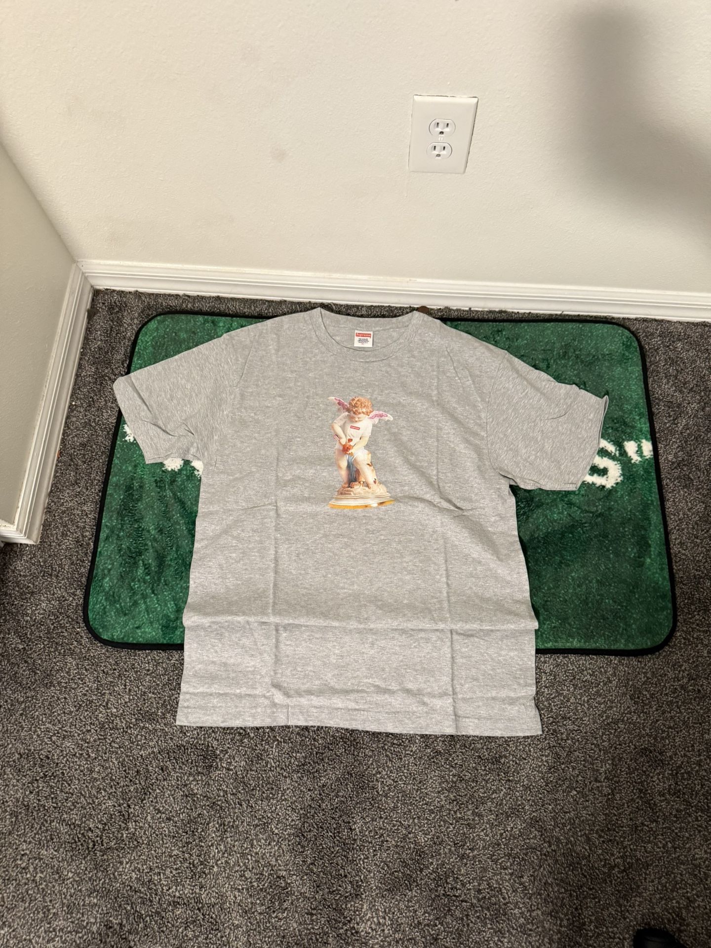 Supreme Cupid tee 'Heather Grey' size XI