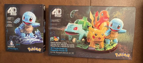BRAND NEW - Pokémon 4D Puzzles /Model - MAKE OFFER