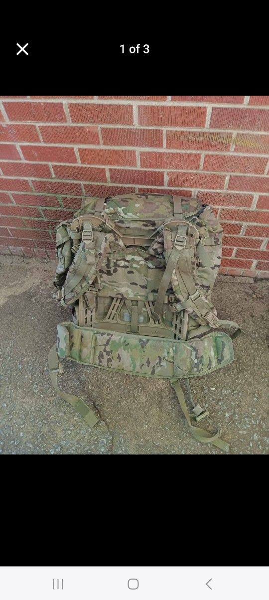 USGI OCP SCORPION LARGE FIELD PACK MOLLE II RUCK SACK L