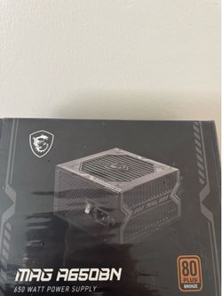 Msi Mag a650bn 650 watt Power Supply