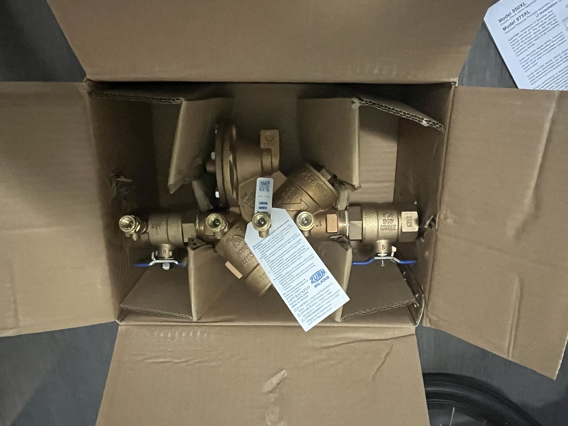 975XL 1” Zurn Principle Backflow Preventer - NEW AND UNUSED