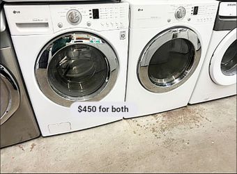 LG WASHER AND WASHER