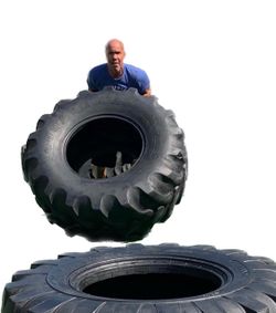 CrossFit Tractor Tires for fitness training!