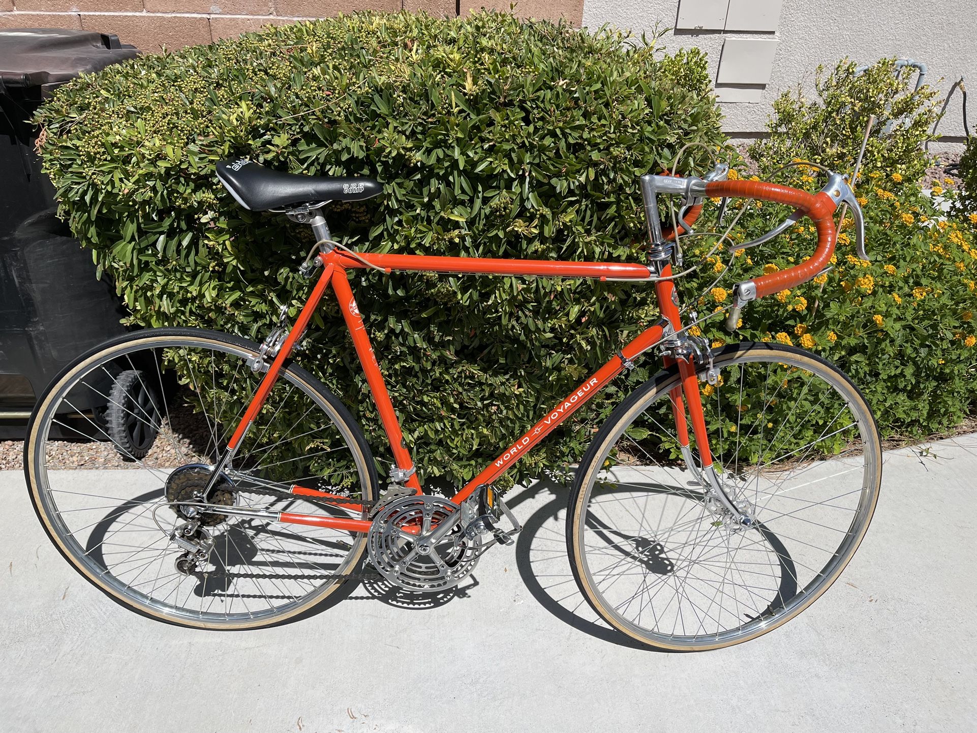 Vintage Schwinn “WORLD VOYAGEUR” Road Bike Made In Japan For Schwinn. The Bike Is over 50 Years Old, Look At It!