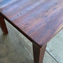 Hardwood Dining Room Table