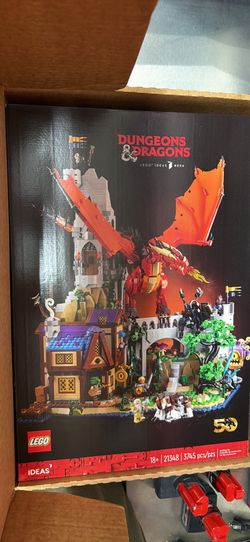 LEGO Dungeons & Dragons: Red Dragon's Tale (21348) - Factory Sealed / Retired