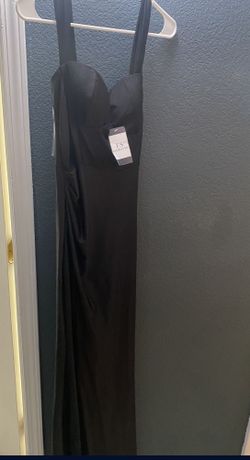Skin Tight Black Long Dress