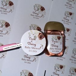 Custom Bath & Body Works labels and Round Stickers Boho Theme 🤎 Thanks for ordering