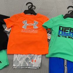 Boys Under Armour Short Sets Size 18 And 24  Months