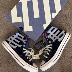 🔥Converse Chuck 70 Hi x Eric Emanuel Denim Navy🔥 size 9