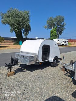 VERY NICE AMERICAN TEARDROP TRAILER FOR SALE