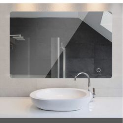 36*28 bath roombacklit Mirror Anti-fog Wall Mount Makeup Mirror