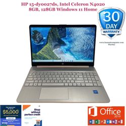 HP 15-dy0027ds, Intel Celeron N4020, 8GB, 128GB "H91692"