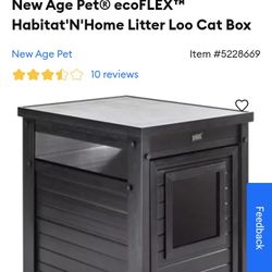 Ecoflex  New Age Pet House/End Table