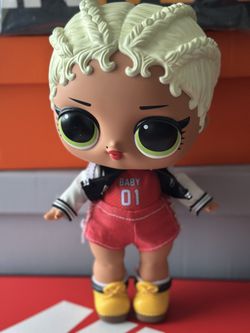 MGA LOL MC Swag Big Baby Sister Large Head Vinyl Fashion Baby Doll 11" Tall 2021
