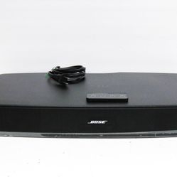 Bose Solo TV Sound System Model 410376 with Remote Control