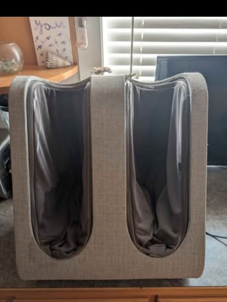 Sharper Image- Heated Shiatsu Leg, Calf, Foot Massager