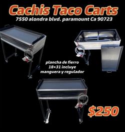 Plancha De Fierro De 18”x31” | Patas Desmontable | Incluye Manguera Y Regulador