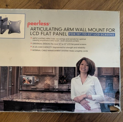 TV Wall Mount Articulating Flat TV 22" to 37"