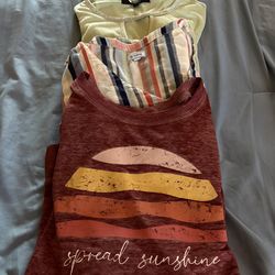 Lot of 5 Women’s Casual Tops – Plus Size 2X – Great Condition