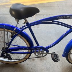 Beach Cruise Bike-Blue