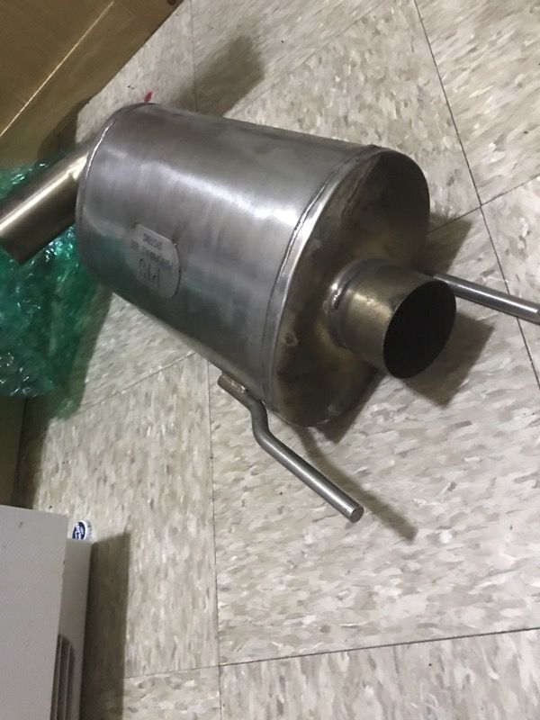 Lexus isf Muffler pts joe Z exhaust