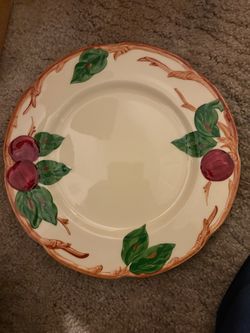 Franciscan Apple Pattern Dinner Plate