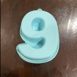 Number 9 Silicone Mold 