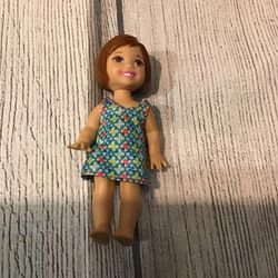 Barbie Kelly Tooth Time Doll Loses A Tooth 4 Inches -Preowned