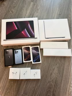[EMPTY BOXES ONLY] Massive Apple Box Bundle - MacBooks, iPhones, AirPods, Watches