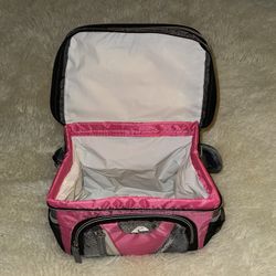 Pink and Gray Insulated Lunch Bag (BEST OFFER)