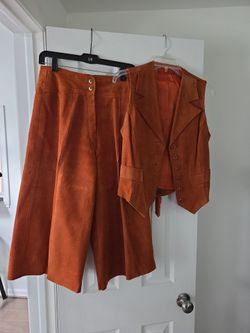 Suede outfit