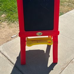Kids Chalk Board/dry Erase $5