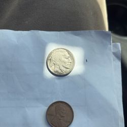 Wheat Penny And Buffalo Nickel 