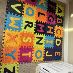abc puzzle game mat for kids
