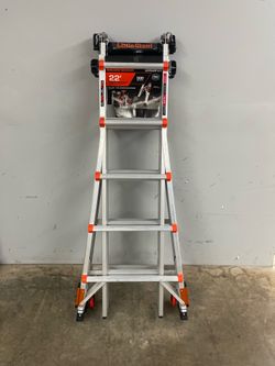 ‼️NEW Little Giant Ladder Leveler M22 with Leg Levelers 22.0-ft Reach Type 1AA - 375 Ibs. Load Capacity