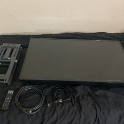 42 Vizio Smart Tv with Wall Mount